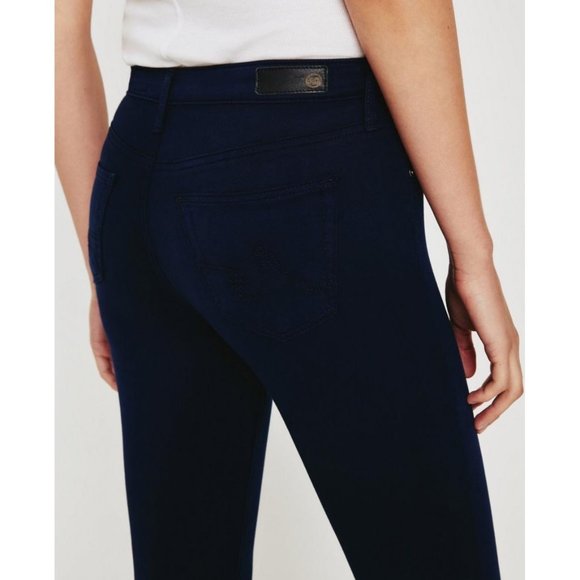 AG Adriano Goldschmied Legging Ankle Skinny Jeans Blue Leatherette size 29 - Picture 3 of 14